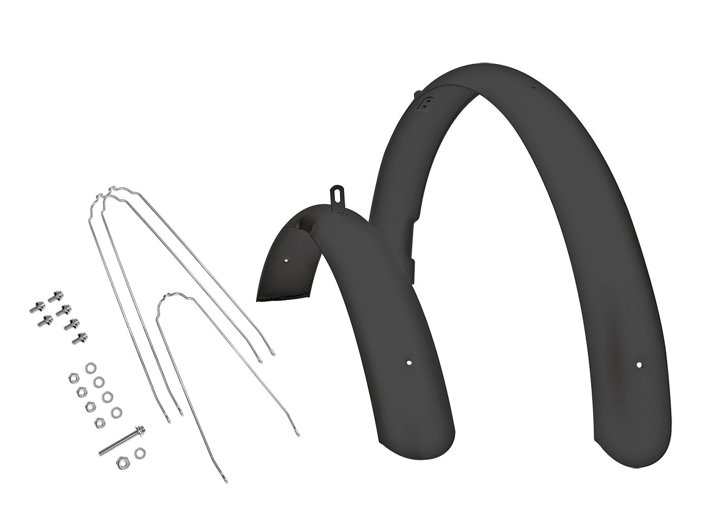 Electra Cruiser 26 Aluminum Men Matte Black Set Fender