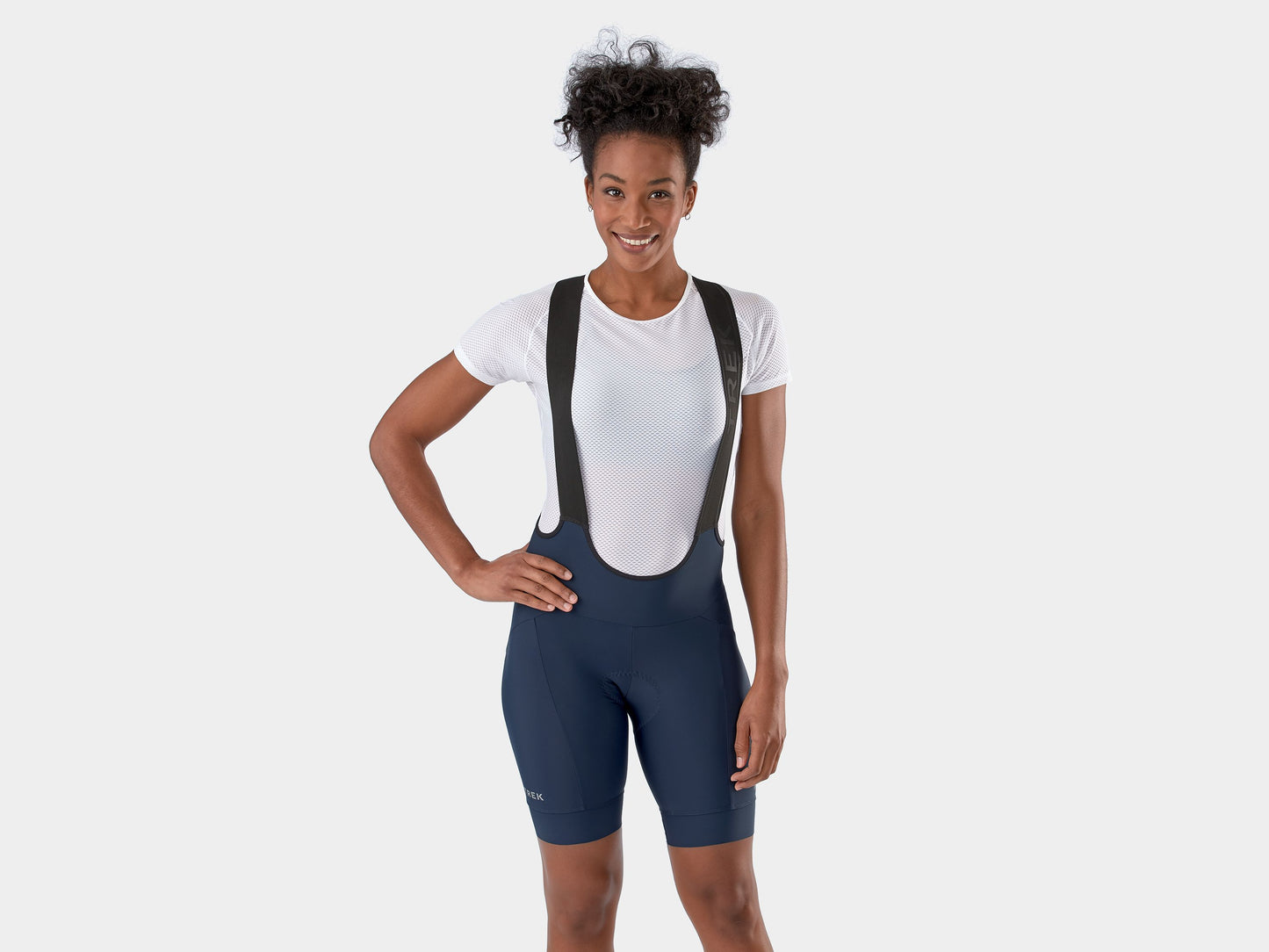Short Trek Circuit Bib Women Small Deep Dark Blue
