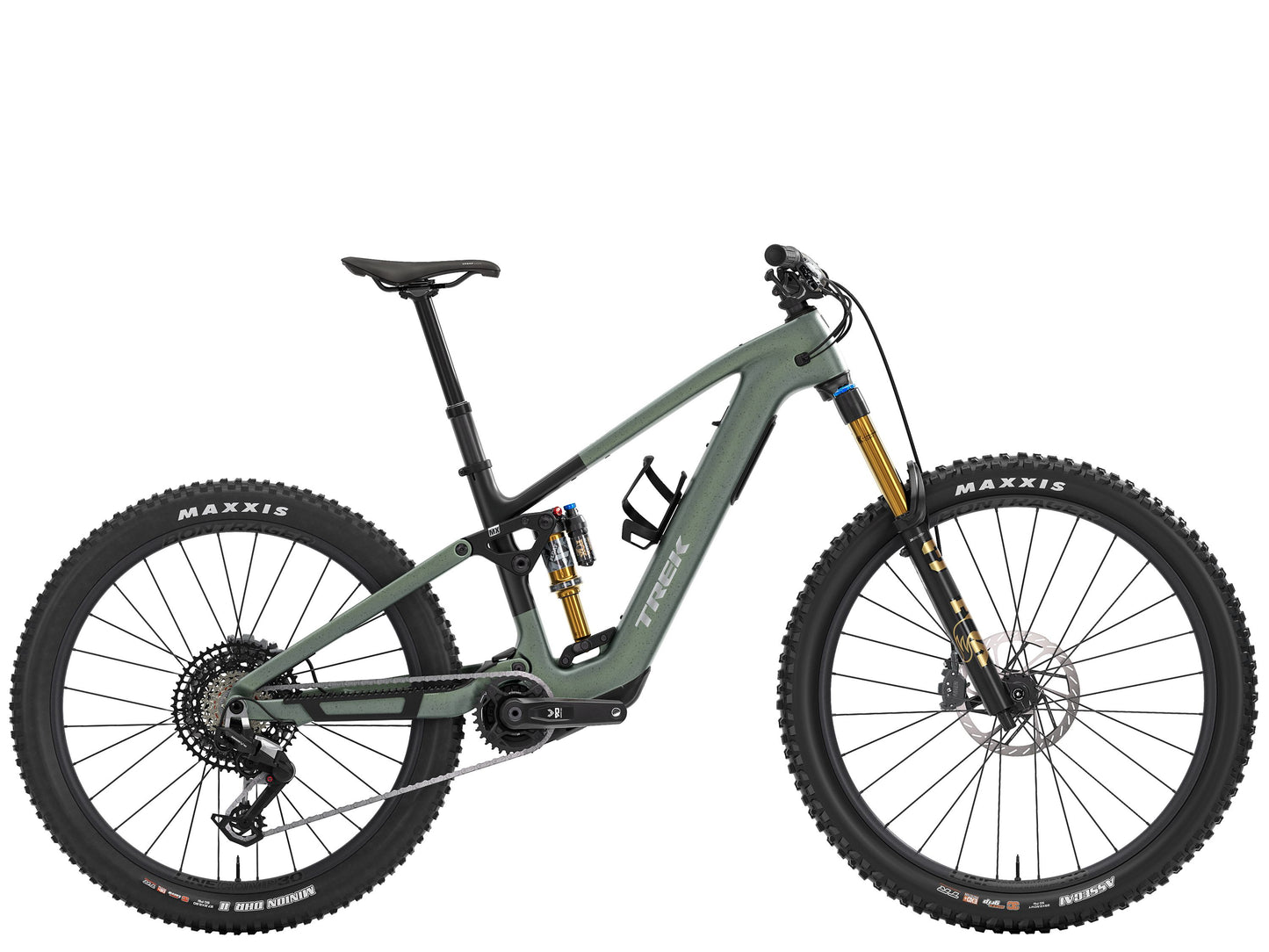 FUEL+ MX 9.8 EA90 US M Lichen Green/Keswick Green Splatter