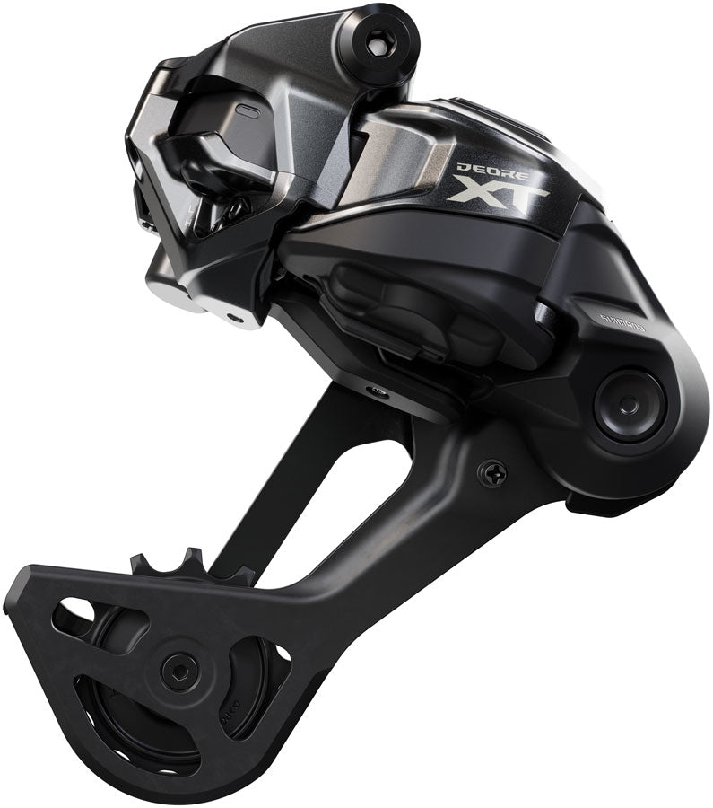Shimano Deore XT RD-M8250-SGS Di2 Wireless Rear Derailleur - 12-Speed Long Cage Shadow ES BLK/Gray