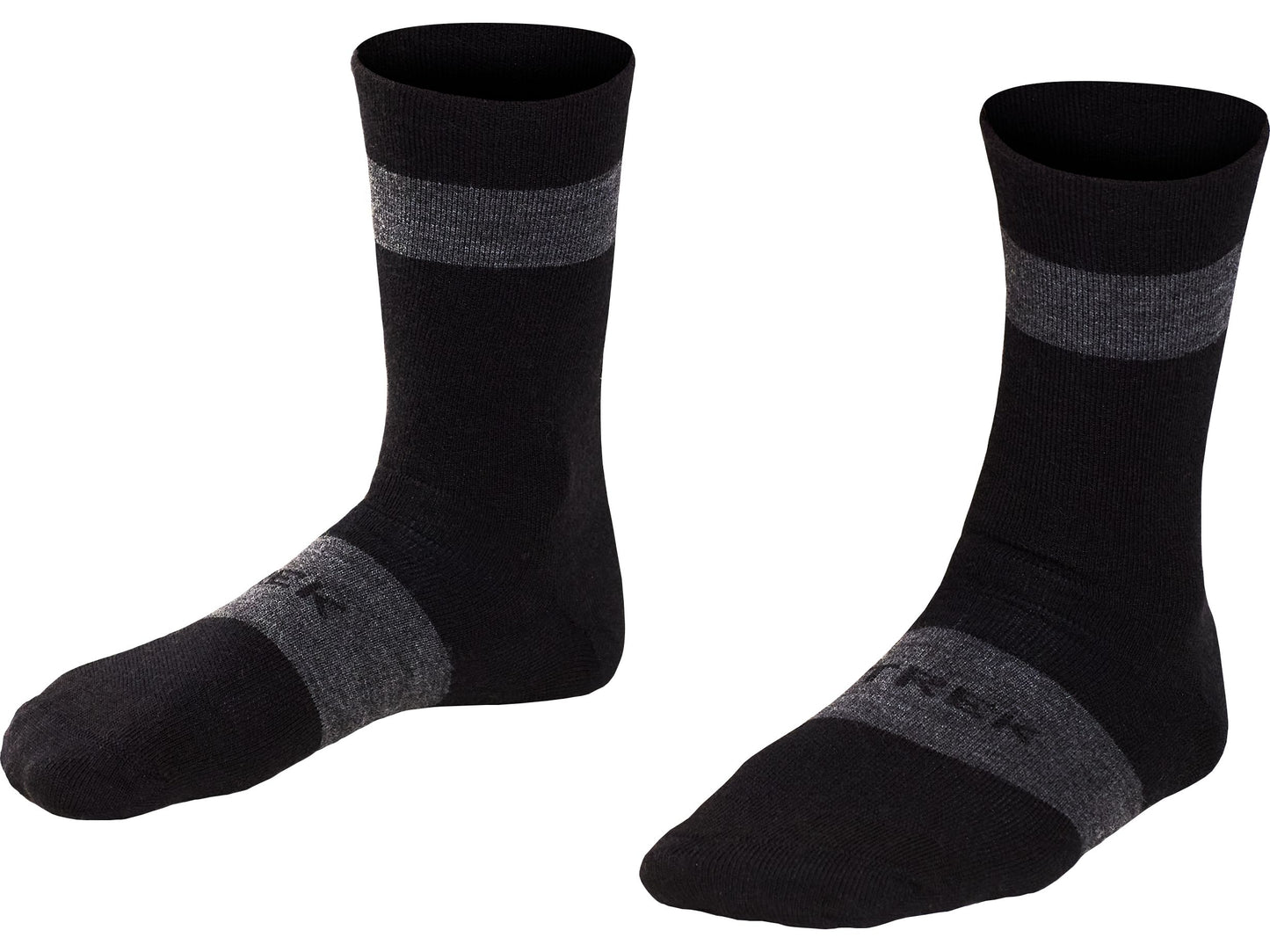Sock Trek Race Merino Wool Crew X-Large (45-47+) Black