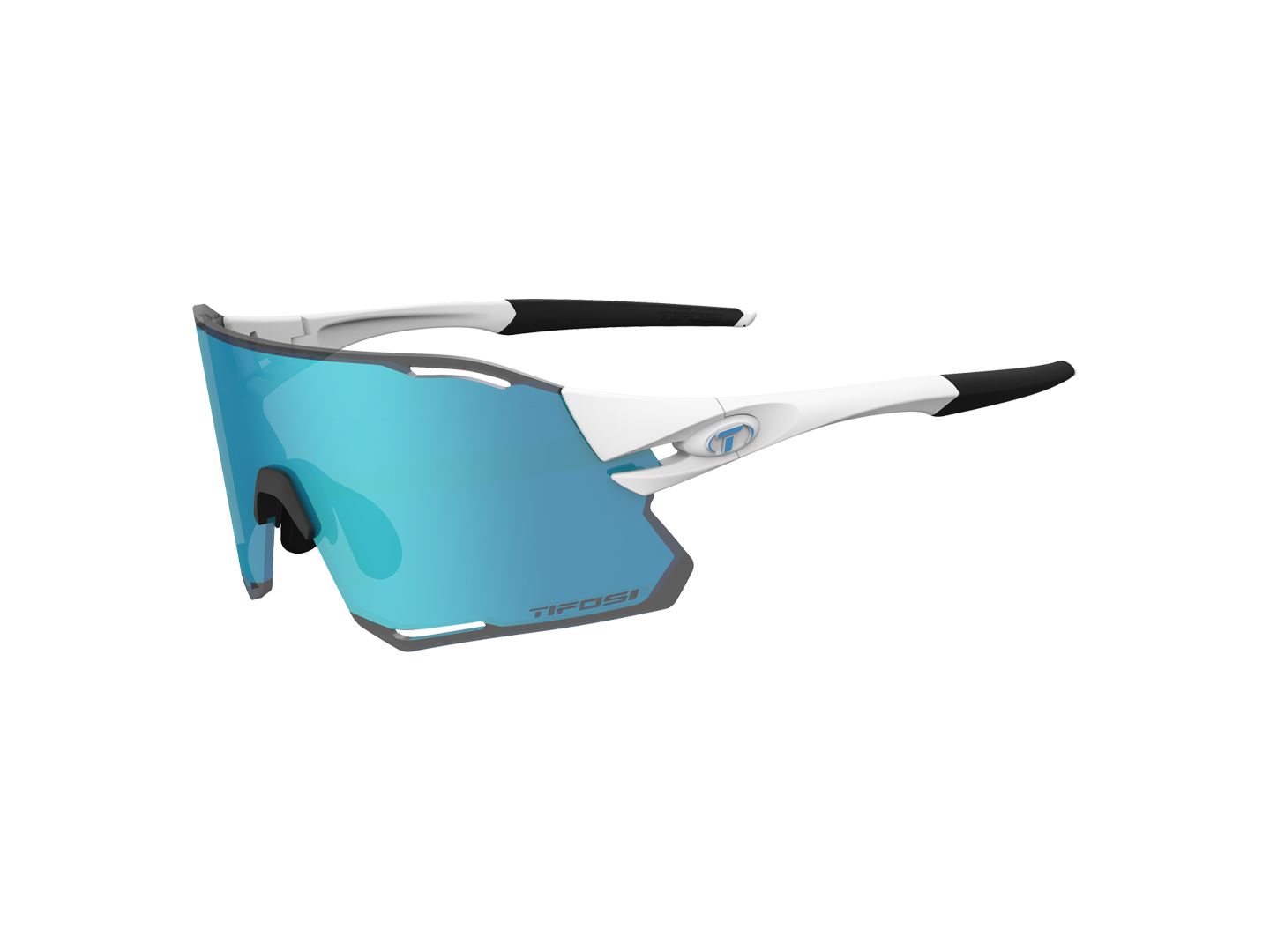 Tifosi Rail Race White/Light Blue Eyewear