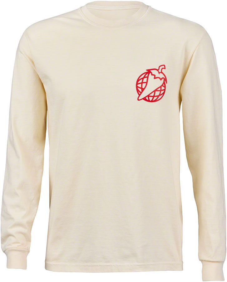 Salsa Logo Long Sleeve T-Shirt - Unisex Ivory X-Large