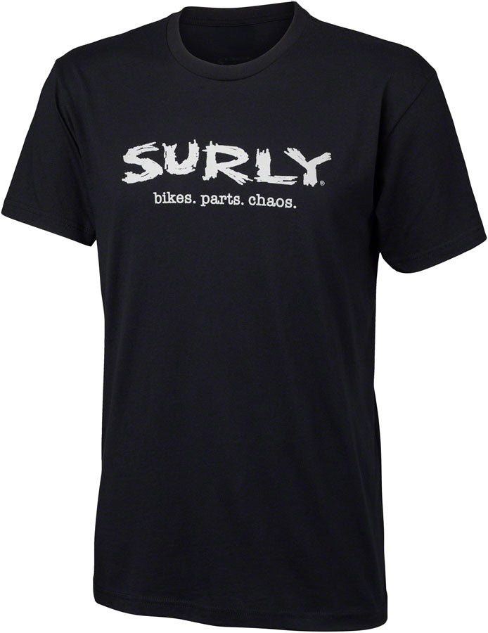 Surly Famous Last Words Short Sleeve T-Shirt - Unisex Black X-Large