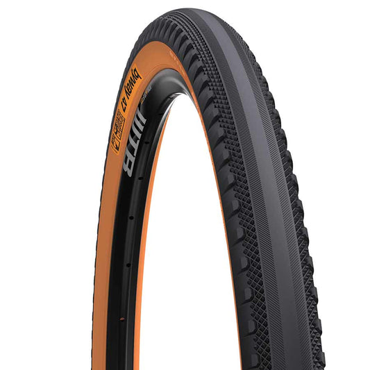 WTB Byway Road Tire 700x34C Folding Tubeless Ready Dual DNA Road TCS 60TPI Tanwall