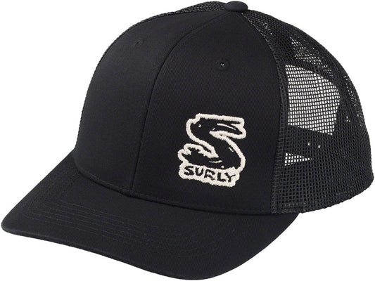 Surly Logo Snap Back Hat - Black One Size