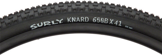 Surly Knard Tire - 650b x 41 Clincher Wire Black 33tpi
