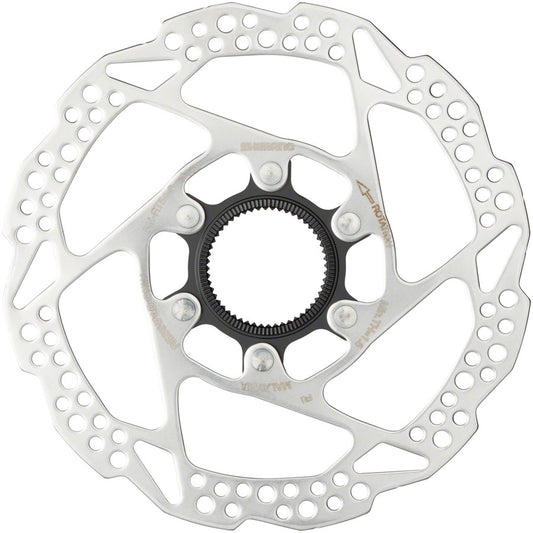Shimano SM-RT54-SE Disc Brake Rotor - 160mm Center Lock For Resin Pads Only External Spline Lockring