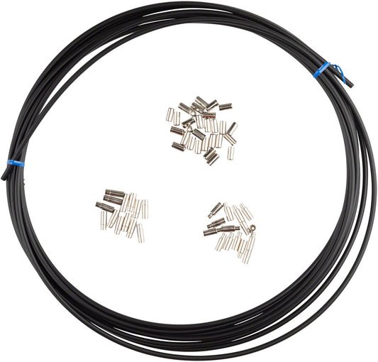 Shimano SIS SP51 Derailleur Housing - 5mm x 25ft Includes End Caps Black