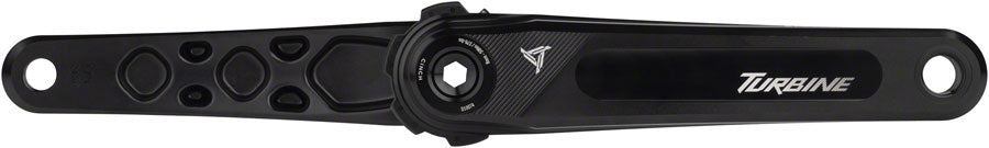 RaceFace Turbine Crankset - 170mm Direct Mount 136mm Spindle CINCH Interface 7050 Aluminum BLK