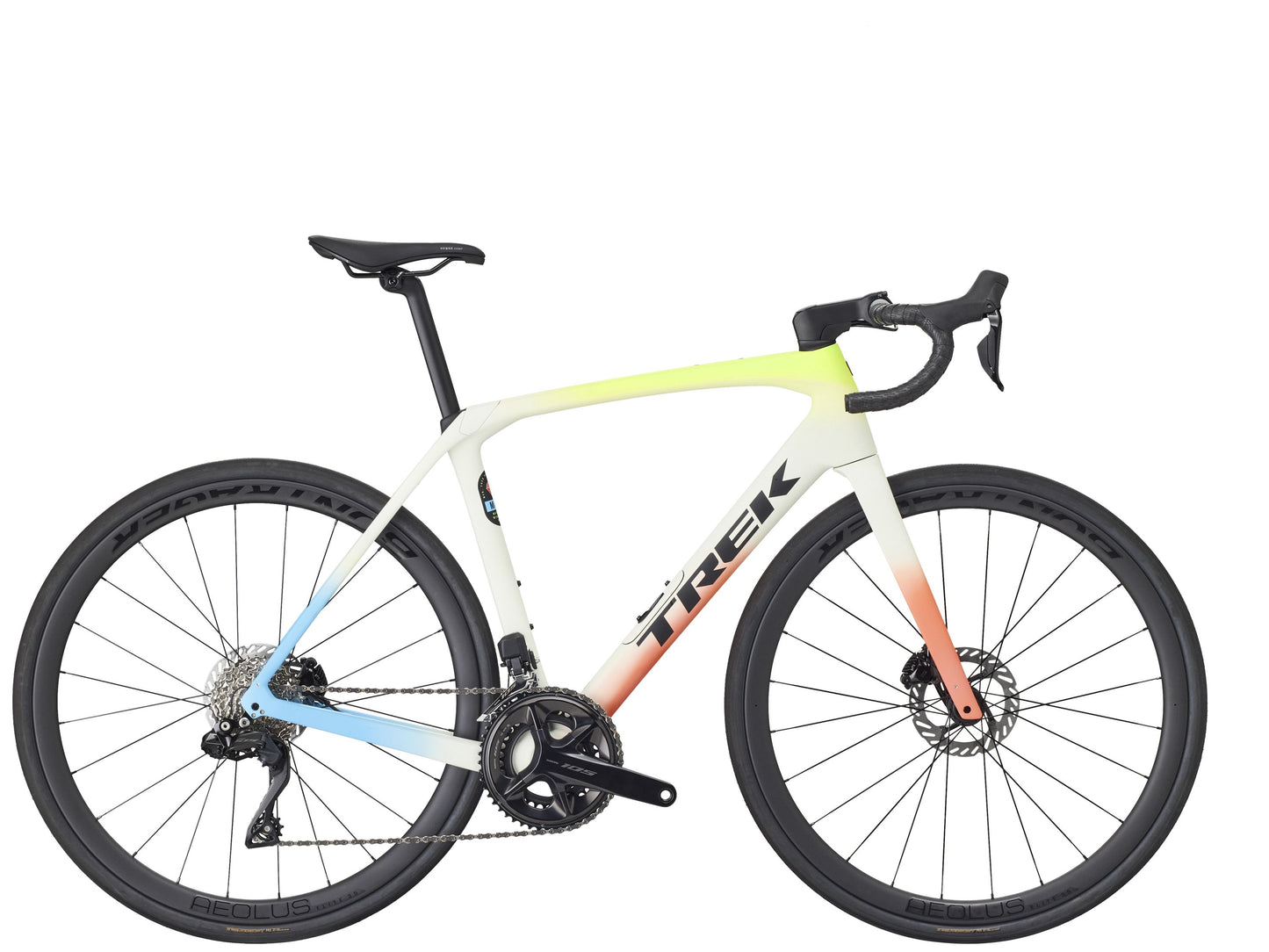 Domane SL 6 47 Era White/Glowstick/Coral Fade
