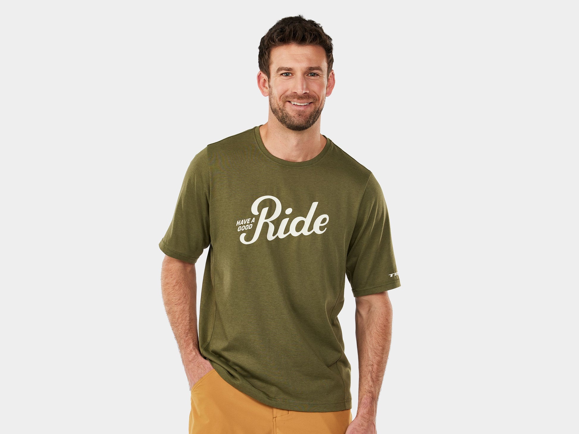 Trek Evoke Tech Tee XXX-Large Black Olive Shirt