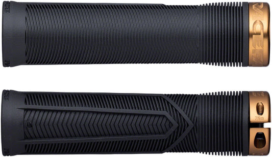 RaceFace Chester Grips - Lock-On Black/Kashmoney 34mm