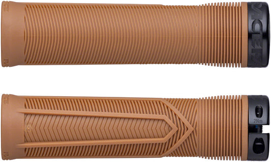 RaceFace Chester Grips - Lock-On Gum/Black 31mm