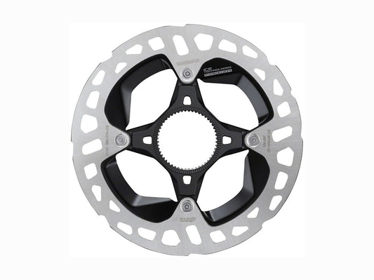 Shimano MT900 XTR 140mm Centerlock Silver/Black Rotor