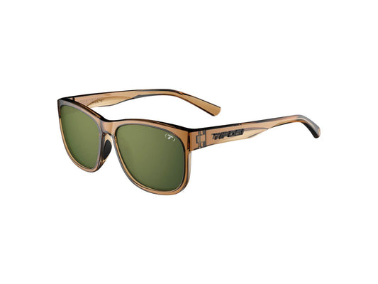 Tifosi Swank XL Light Brown/Green Eyewear