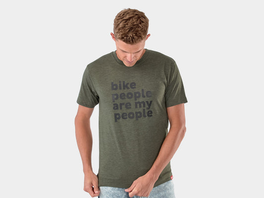 Trek Bike People Tee Small Rifle Green Shirt