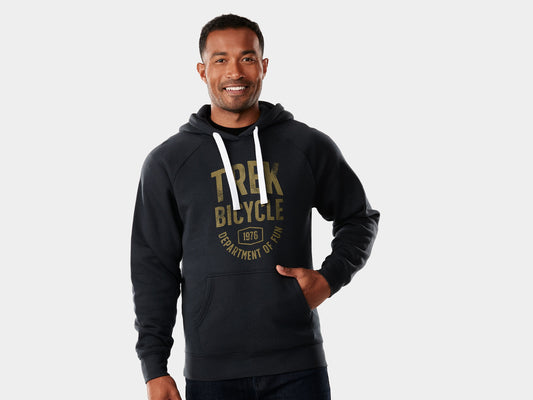 Trek Department Of Fun Hoodie Small Dark Navy Shirt