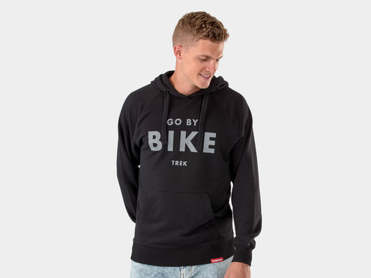 Trek Go By Bike Hoodie Small Black Shirt