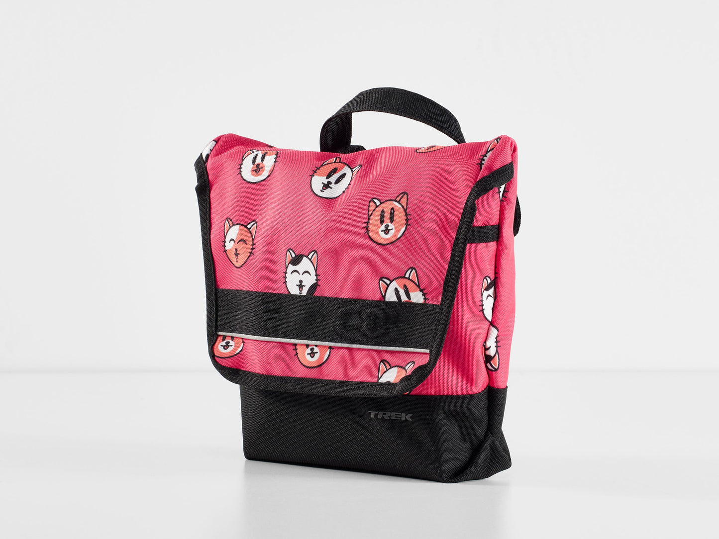 Trek Kid's Handlebar  Pink Cats Bag