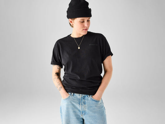 Trek Monochromatic Logo X-Large Black Shirt