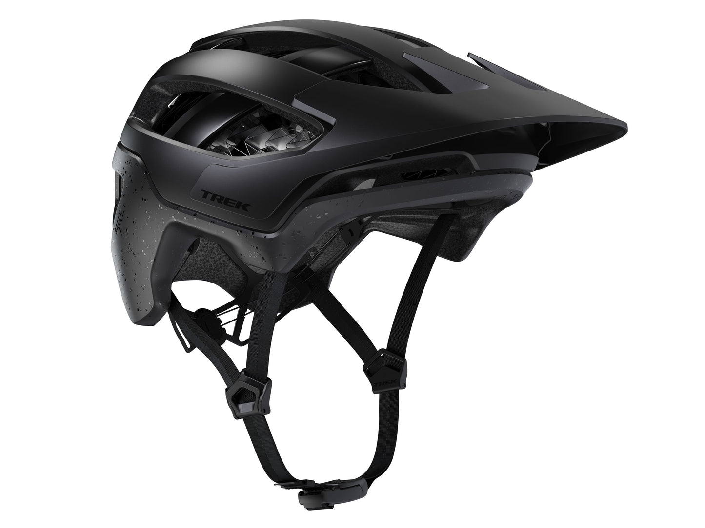 Trek Rally WaveCel Small Black/Black Splatter CPSC Helmet