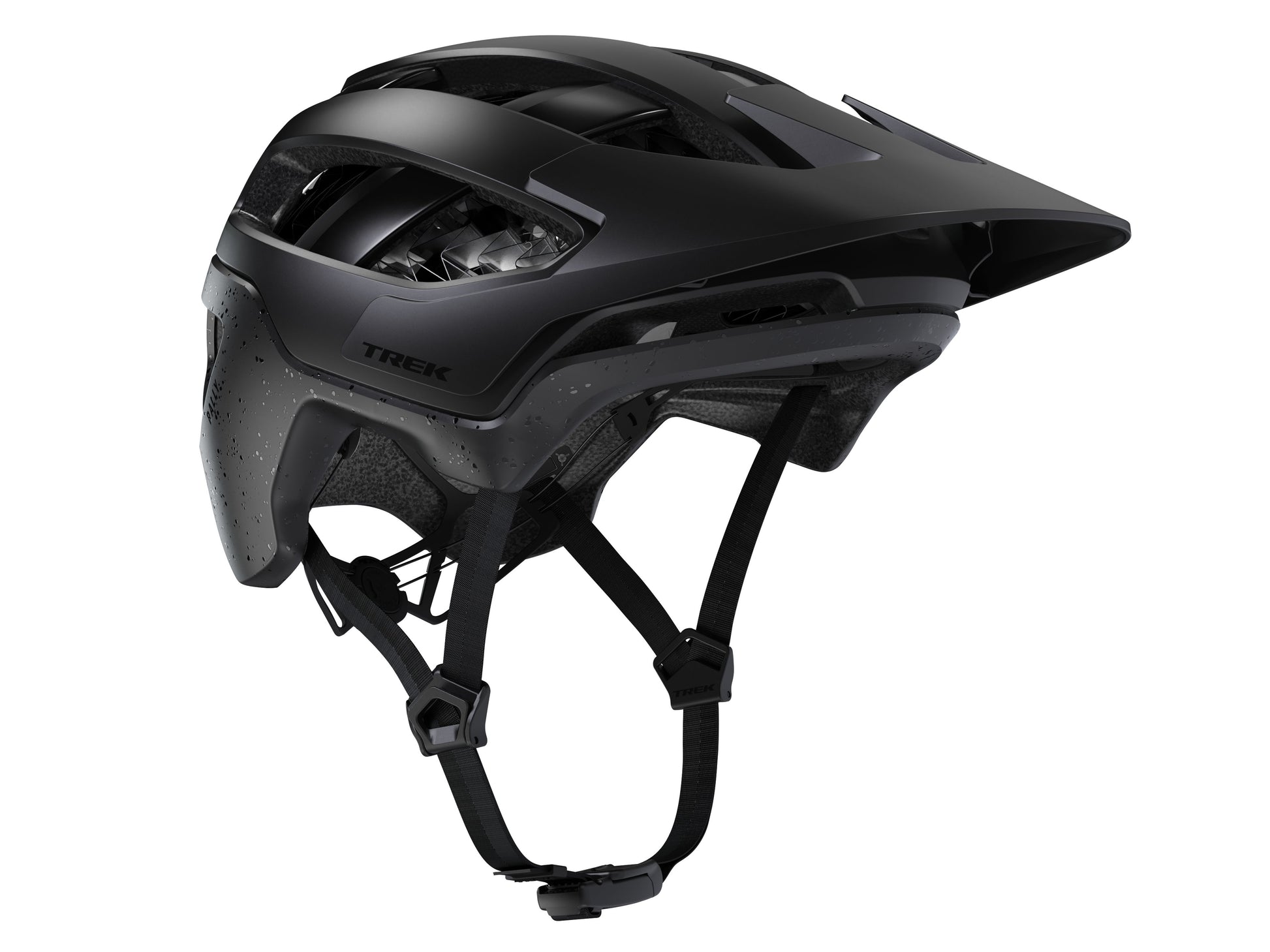 Trek Rally WaveCel Small Black/Black Splatter CPSC Helmet