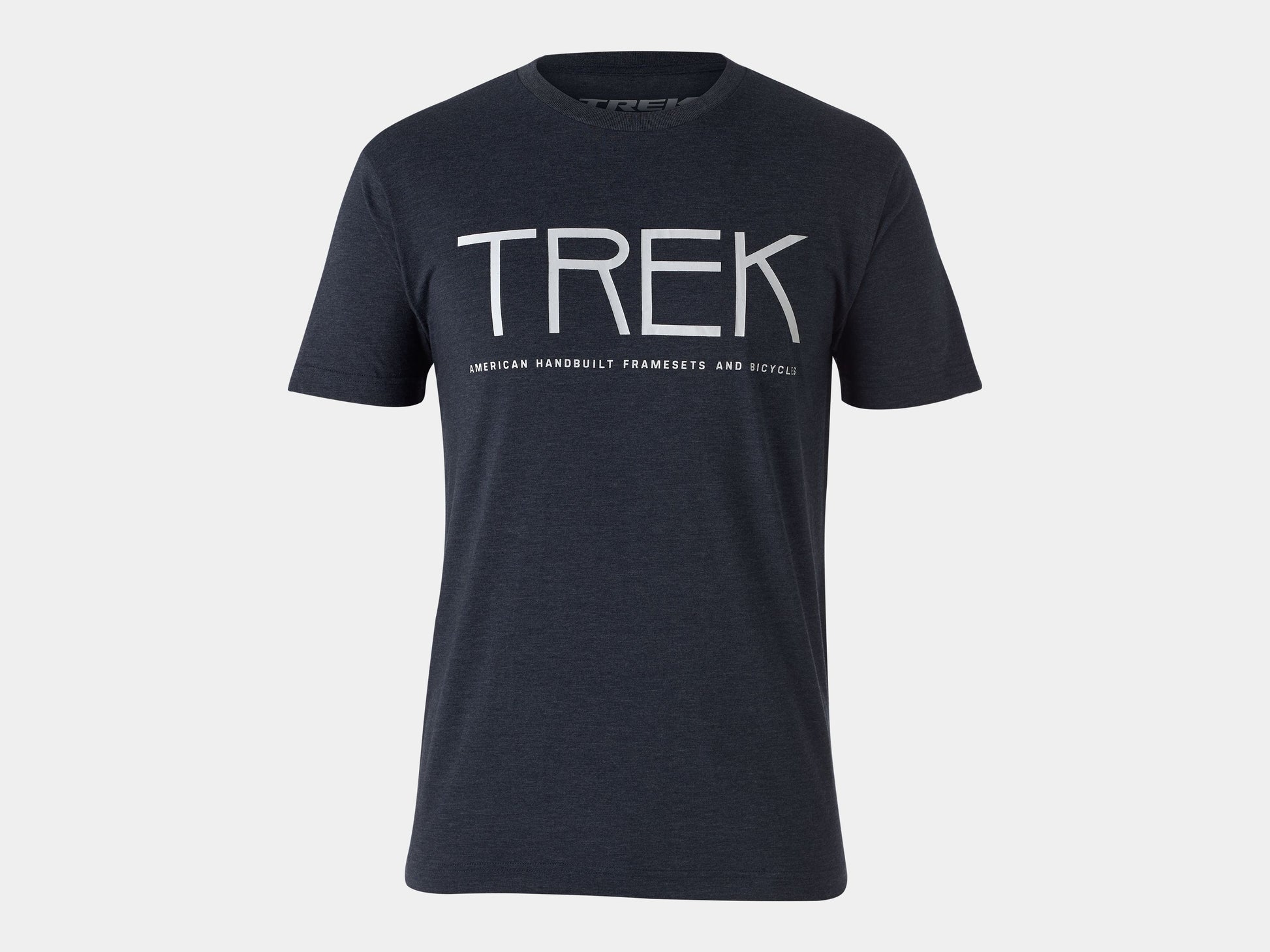 Trek Stick Logo Tee Large Navy Shirt