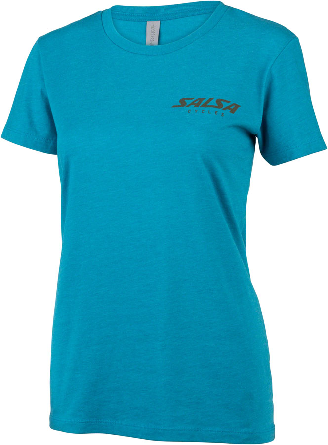 Salsa Lone Pine Women's T-Shirt - Teal Large