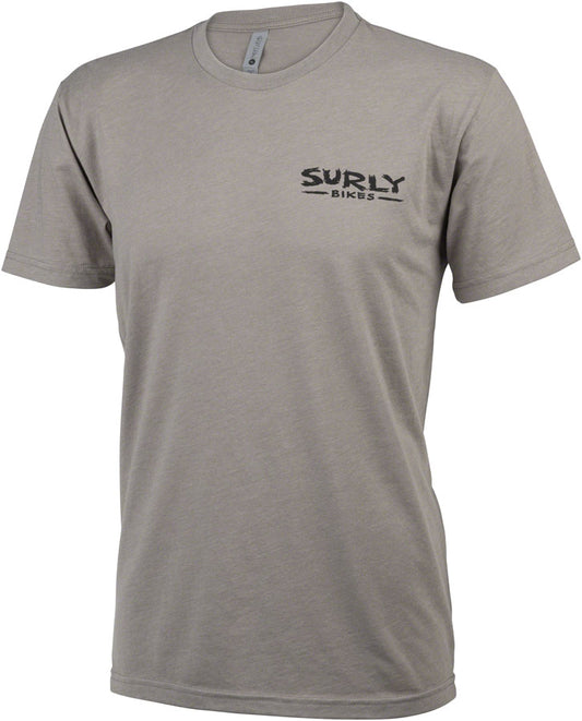 Surly The Ultimate Frisbee Men's T-Shirt - Gray Small
