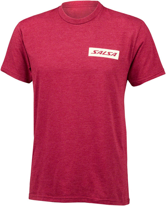 Salsa Logo Short Sleeve T-Shirt - Unisex Red X-Small