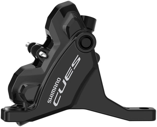 Shimano CUES BR-U6030F Hydraulic Disc Brake Caliper - Front Flat Mount Resin Pad BLK