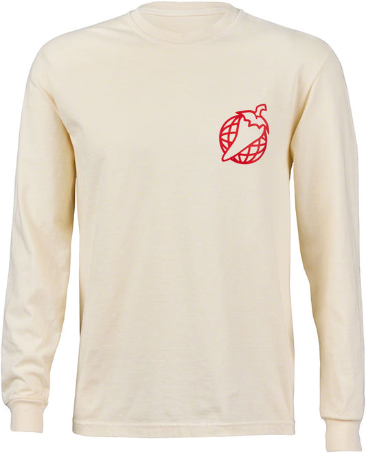 Salsa Logo Long Sleeve T-Shirt - Unisex Ivory X-Large