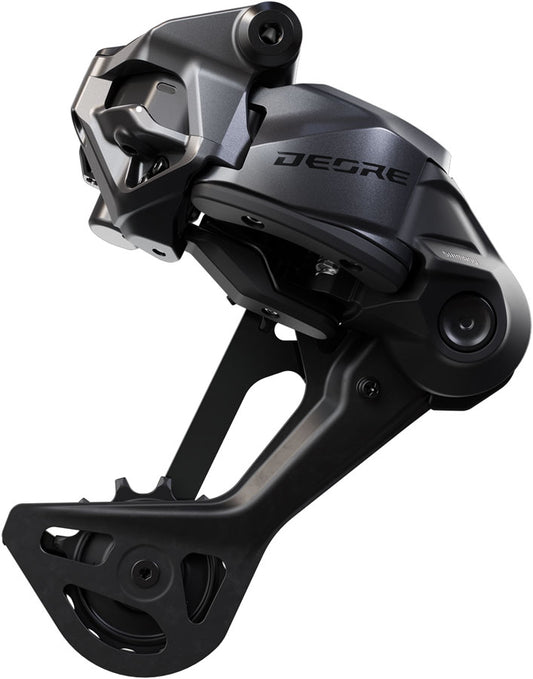 Shimano Deore RD-M6260-12 Di2 Rear Derailleur - 12-Speed Long Cage Shadow ES Wired Power For E-Bike Only BLK/Gray