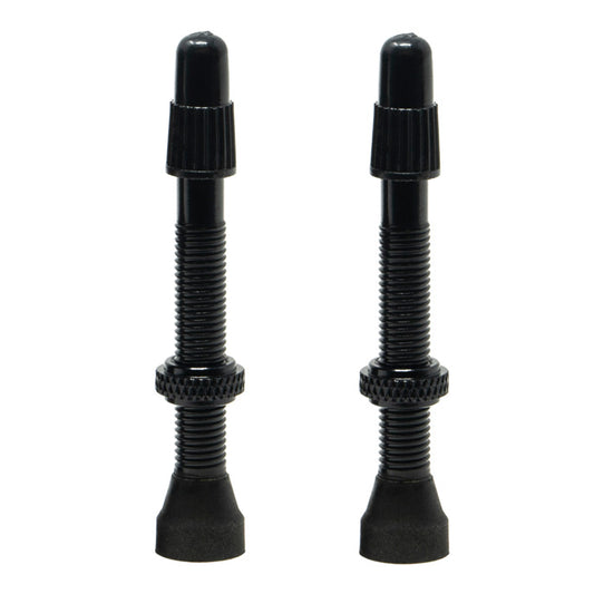 Industry Nine Tubeless Presta Valve Stem 50mm Pair Black